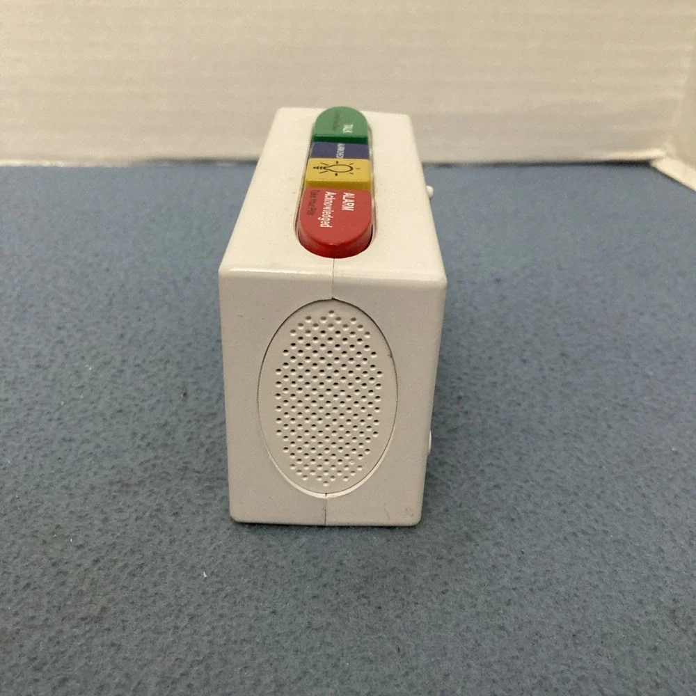 The MedCenter System Multicolor Alarm/Reminder Clock w/4 Alarms - Tested/Works